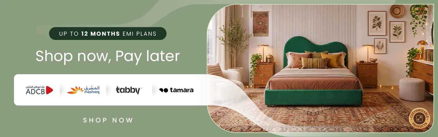 Shop now pay later EMI banner
