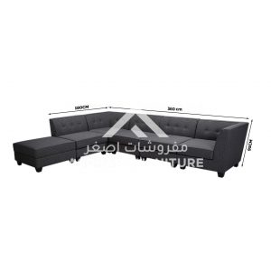 6 Pcs Modular Sectional Living Room Asghar Furniture: Shop Online Home Furniture Across UAE - Dubai, Abu Dhabi, Al Ain, Fujairah, Ras Al Khaimah, Ajman, Sharjah.