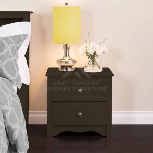 Aergo Prime Bedside Table Brown