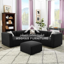 Aiden Modular Sectional Sofa Black