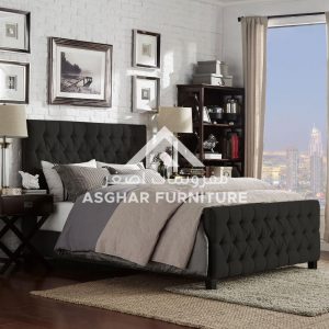 Amul Tufted Bed Bed Room Asghar Furniture: Shop Online Home Furniture Across UAE - Dubai, Abu Dhabi, Al Ain, Fujairah, Ras Al Khaimah, Ajman, Sharjah.