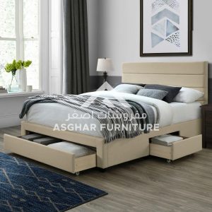 Ayrum Storage bed Bed Room Asghar Furniture: Shop Online Home Furniture Across UAE - Dubai, Abu Dhabi, Al Ain, Fujairah, Ras Al Khaimah, Ajman, Sharjah.