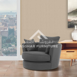 Bigben High End Modern Arm Chair Grey 1