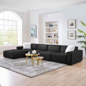 Boulevard_Upholstered_Sofa_Black_5_Pieces