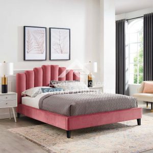 Castle Channel Tufted Bed Bed Room Asghar Furniture: Shop Online Home Furniture Across UAE - Dubai, Abu Dhabi, Al Ain, Fujairah, Ras Al Khaimah, Ajman, Sharjah.