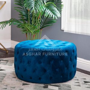 Cavril Grand Velvet Ottoman Bed Room Asghar Furniture: Shop Online Home Furniture Across UAE - Dubai, Abu Dhabi, Al Ain, Fujairah, Ras Al Khaimah, Ajman, Sharjah.