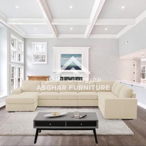 Cheryle Modular Sofa Living Room Asghar Furniture: Shop Online Home Furniture Across UAE - Dubai, Abu Dhabi, Al Ain, Fujairah, Ras Al Khaimah, Ajman, Sharjah.