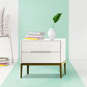 Dwarf 2-Drawer Nightstand Bed Room Asghar Furniture: Shop Online Home Furniture Across UAE - Dubai, Abu Dhabi, Al Ain, Fujairah, Ras Al Khaimah, Ajman, Sharjah.