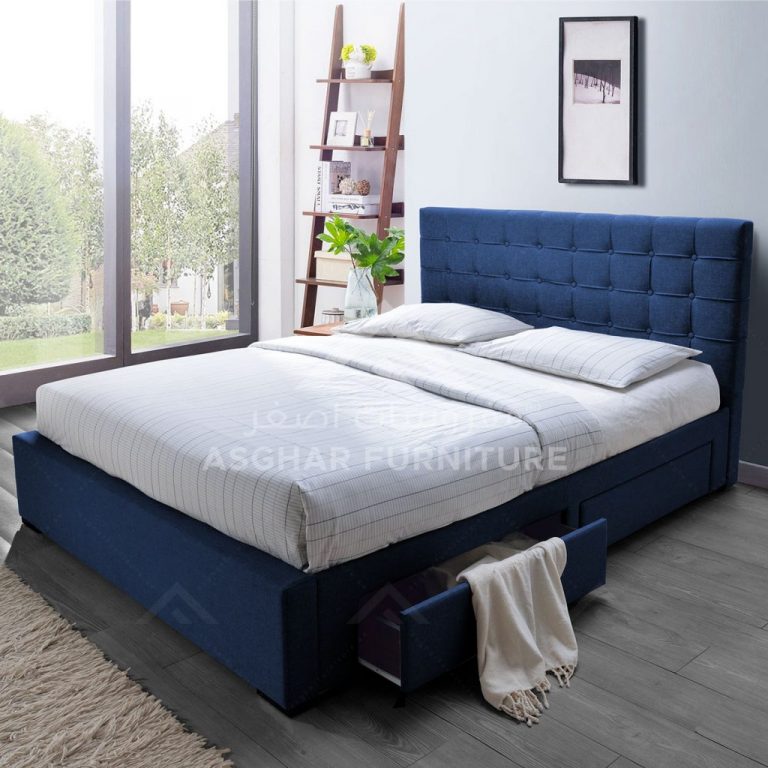 Elizabeth Storage Bed Blue