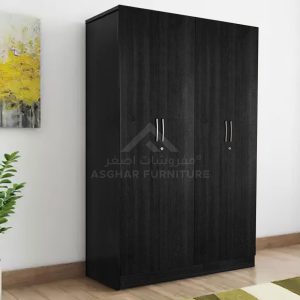 Farnel 4 Door Wardrobe Black