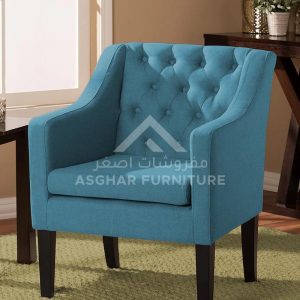 Gloria Premium Button-tufted Chair Accent / Arm Chair Asghar Furniture: Shop Online Home Furniture Across UAE - Dubai, Abu Dhabi, Al Ain, Fujairah, Ras Al Khaimah, Ajman, Sharjah.