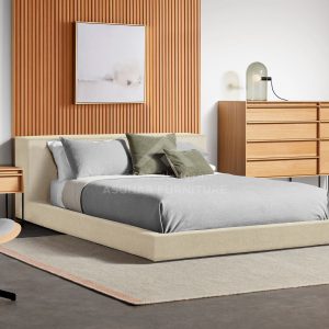 McKenna Platform Bed Bed Room Asghar Furniture: Shop Online Home Furniture Across UAE - Dubai, Abu Dhabi, Al Ain, Fujairah, Ras Al Khaimah, Ajman, Sharjah.