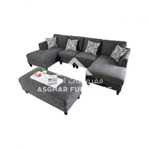 Modern Modular Sectional Sofa Living Room Asghar Furniture: Shop Online Home Furniture Across UAE - Dubai, Abu Dhabi, Al Ain, Fujairah, Ras Al Khaimah, Ajman, Sharjah.