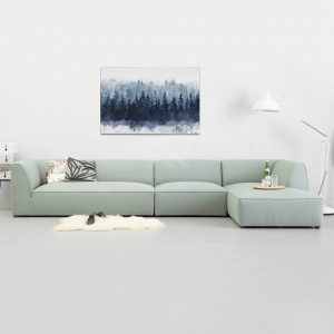 Opal Sectional Sofa Green