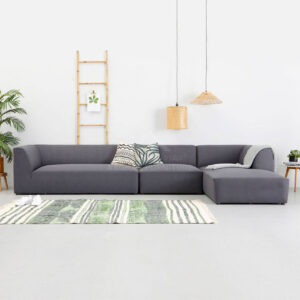 Opal L Shape Sofa Set Living Room Asghar Furniture: Shop Online Home Furniture Across UAE - Dubai, Abu Dhabi, Al Ain, Fujairah, Ras Al Khaimah, Ajman, Sharjah.