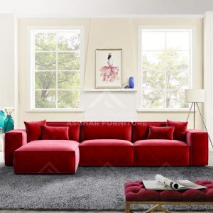 Polly Modular Sofa Red