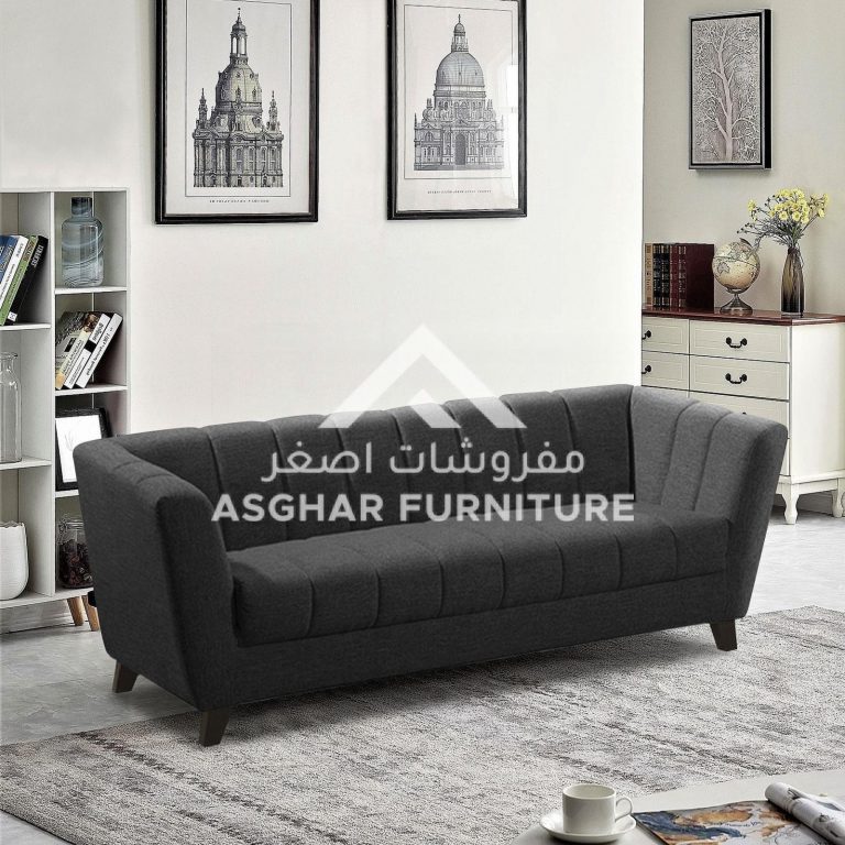 Rhosyn Monarch Tufted Sofa Grey