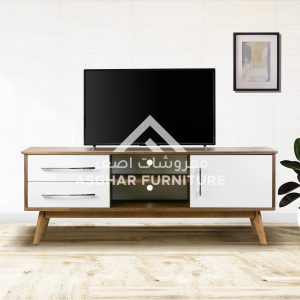 Alvar Two Tone Tv Stand