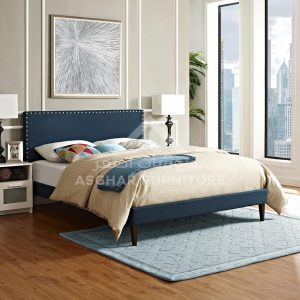 Azure Platform Bed Bed Room Asghar Furniture: Shop Online Home Furniture Across UAE - Dubai, Abu Dhabi, Al Ain, Fujairah, Ras Al Khaimah, Ajman, Sharjah.