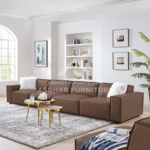 Boulevard Upholstered Sofa Living Room Asghar Furniture: Shop Online Home Furniture Across UAE - Dubai, Abu Dhabi, Al Ain, Fujairah, Ras Al Khaimah, Ajman, Sharjah.