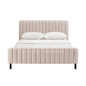 Channel Upholstered Bed 02