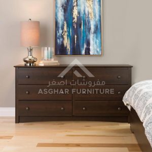 Contemporary 6 Drawer Dresser 2