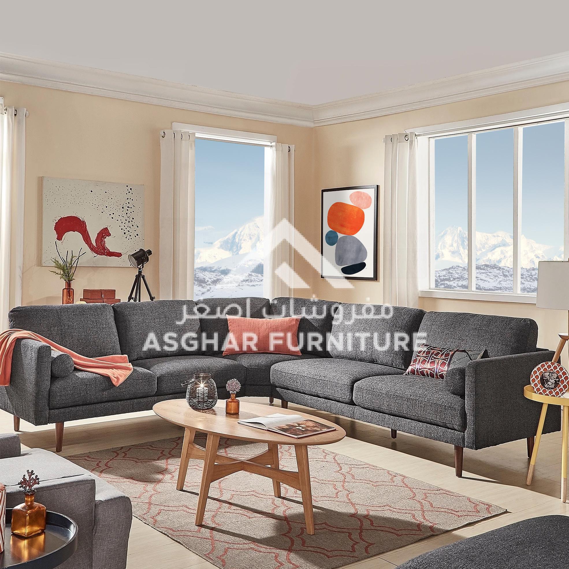 Creek L Shape Sectional Sofa - Asghar Furniture: Shop Online Home