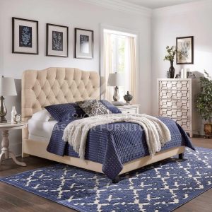 Diamond Tufted Bed 01