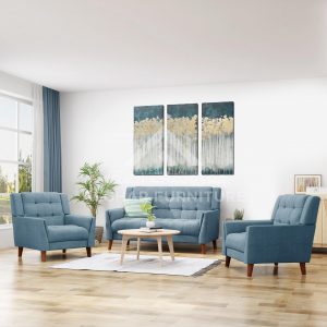 Elston Arm Chair And Loveseat Set 1