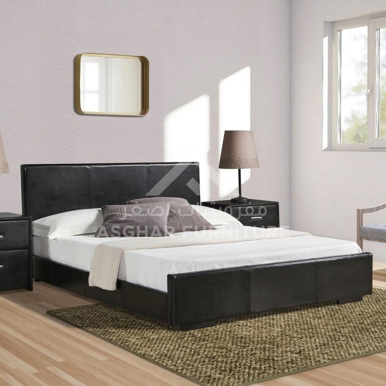 Manes Faux Leather Upholstered Bed