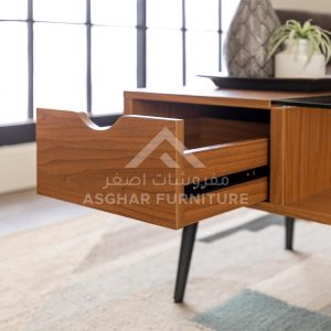 Mansel Glass Top Coffee Table Center Table Asghar Furniture: Shop Online Home Furniture Across UAE - Dubai, Abu Dhabi, Al Ain, Fujairah, Ras Al Khaimah, Ajman, Sharjah.