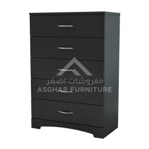 New Milo 5-Drawer Chest Bed Room Asghar Furniture: Shop Online Home Furniture Across UAE - Dubai, Abu Dhabi, Al Ain, Fujairah, Ras Al Khaimah, Ajman, Sharjah.