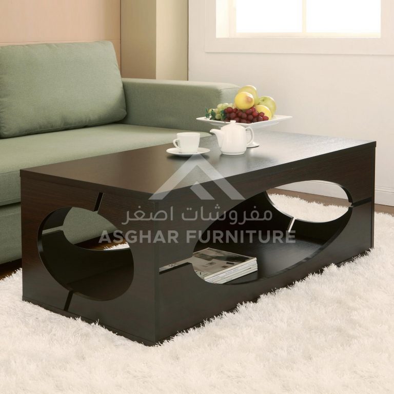Nolan Brown Coffee Table Center Table Asghar Furniture: Shop Online Home Furniture Across UAE - Dubai, Abu Dhabi, Al Ain, Fujairah, Ras Al Khaimah, Ajman, Sharjah.