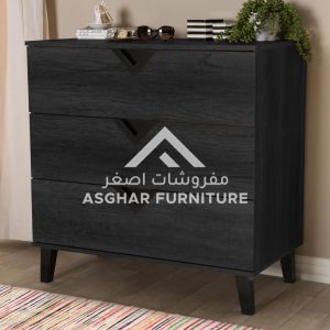 Nolita Contemporary 3-drawer Chest Bed Room Asghar Furniture: Shop Online Home Furniture Across UAE - Dubai, Abu Dhabi, Al Ain, Fujairah, Ras Al Khaimah, Ajman, Sharjah.