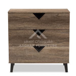 Nolita Contemporary 3-drawer Chest Bed Room Asghar Furniture: Shop Online Home Furniture Across UAE - Dubai, Abu Dhabi, Al Ain, Fujairah, Ras Al Khaimah, Ajman, Sharjah.