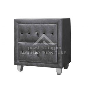 Stella 2-Drawer Nightstand Bed Room Asghar Furniture: Shop Online Home Furniture Across UAE - Dubai, Abu Dhabi, Al Ain, Fujairah, Ras Al Khaimah, Ajman, Sharjah.