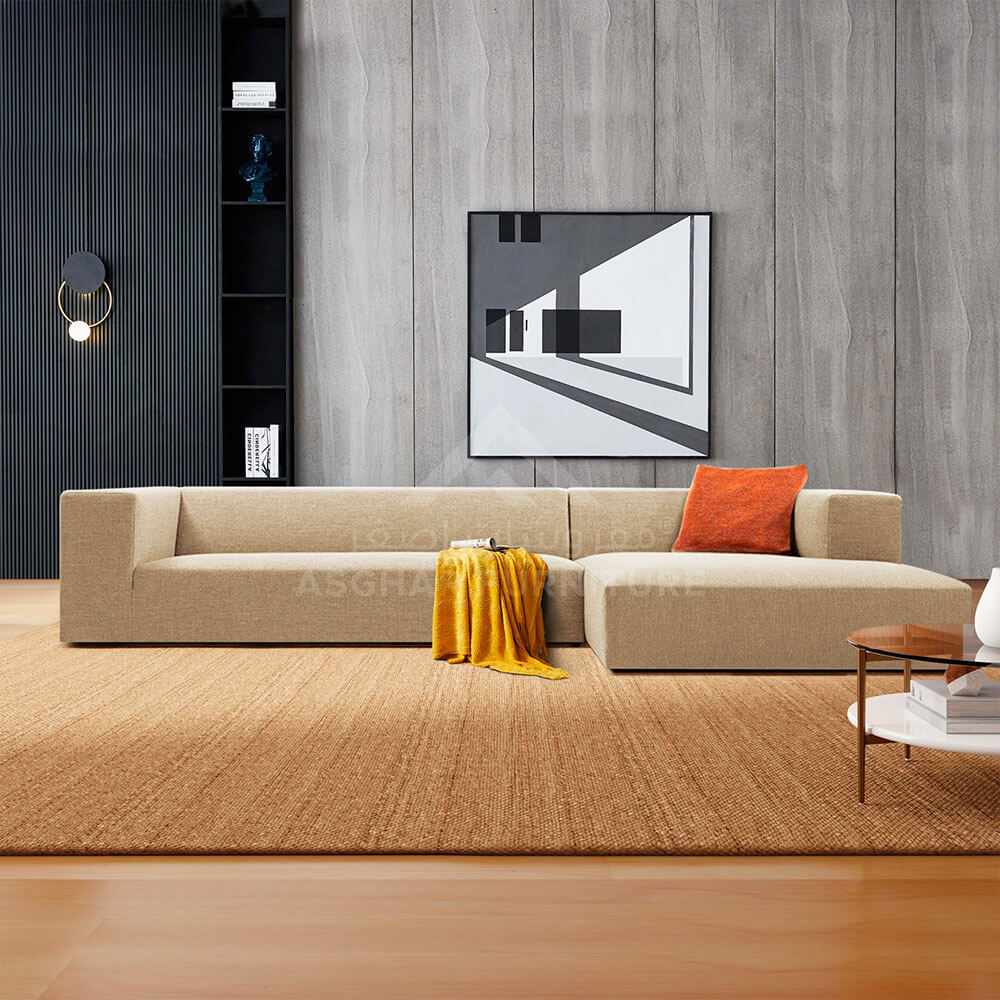 Tommy L Shape Modular Sofa Living Room Asghar Furniture: Shop Online Home Furniture Across UAE - Dubai, Abu Dhabi, Al Ain, Fujairah, Ras Al Khaimah, Ajman, Sharjah.