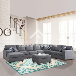 Yateley Modular Sofa Living Room Asghar Furniture: Shop Online Home Furniture Across UAE - Dubai, Abu Dhabi, Al Ain, Fujairah, Ras Al Khaimah, Ajman, Sharjah.