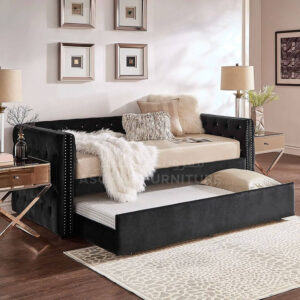 Celynn-tufted-nailhead-daybed-with-trundle-black