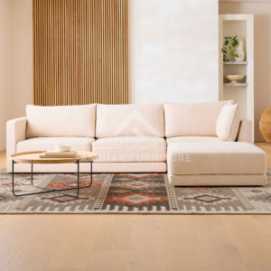 Pawnee 3-Piece Ottoman Sectional Living Room Asghar Furniture: Shop Online Home Furniture Across UAE - Dubai, Abu Dhabi, Al Ain, Fujairah, Ras Al Khaimah, Ajman, Sharjah.