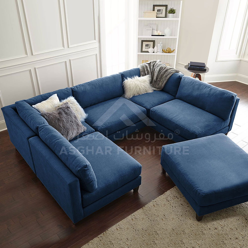 Jose L Shape Sectional Sofa - Asghar Furniture: Shop Online Home Furniture  Across UAE - Dubai, Abu Dhabi, Al Ain, Fujairah, Ras Al Khaimah, Ajman,  Sharjah.