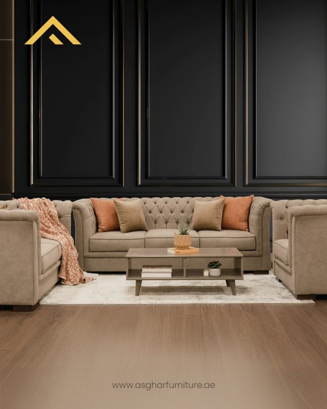 Style meets sophistication with the Alvis Flared Arm Sofa. With its clean lines, flared arms, and timeless button tufting, it’s designed to elevate any living room with modern charm.

Call or WhatsApp: 800 ASGHAR (800 274427)
Visit our online furniture store: bit.ly/AsgharDeals

#AsgharFurniture #AsgharHome #ModernLivingRoom #SofaGoals #InteriorInspo #HomeVibes #AlvisSofa