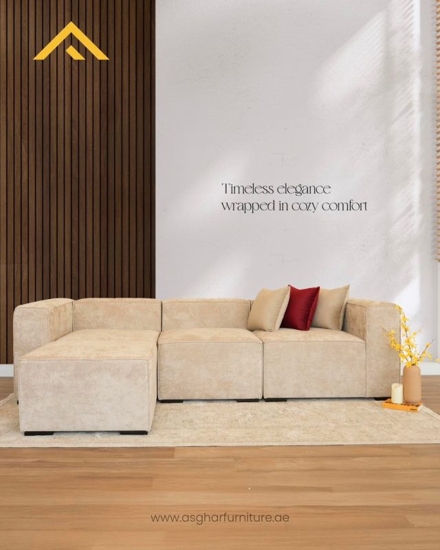 Elevate your living room with the Minimalist L Shape Sofa Set by Asghar Furniture.
Designed with clean lines and soft fabric upholstery, it brings modern comfort and timeless style to your space.

Call or WhatsApp: 800 ASGHAR (800 274427)|
Visit our online furniture store: bit.ly/AsgharDeals

#AsgharFurniture #AsgharHome #Sofa #MinimalistSofa #UAEFurniture #InUAE