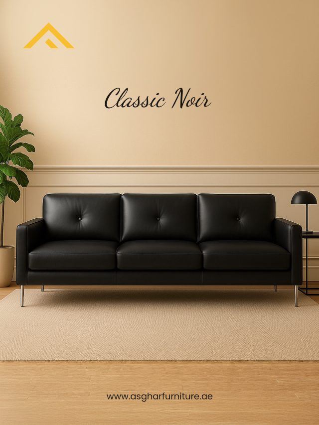 Monday Mood.

Classic Noir – where timeless elegance meets bold comfort. 🖤🛋️
كلاسيك نوار – أناقة خالدة وراحة جريئة. 🖤🛋️

#ClassicNoir #LuxuryLiving #SofaStyle #HomeElegance #InteriorDesign #ModernClassic #FurnitureInspo #AsgharFurniture #LivingRoomGoals #TimelessDesign