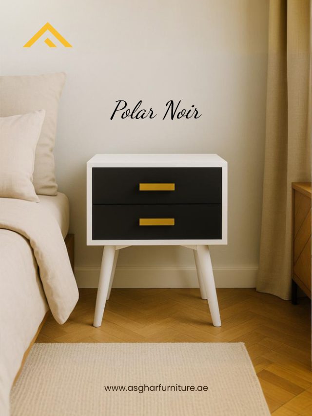Bold design. Effortless elegance.
The Polar Noir Side Table adds a striking modern touch to any corner — where style meets function in perfect balance 🖤✨

 تصميم جريء وأناقة بلا مجهود.
 طاولة الجوانب بولار نوار تضيف لمسة عصرية لافتة إلى أي زاوية — حيث يلتقي الأسلوب مع الوظيفة بتوازن مثالي 🖤✨

#PolarNoir #AsgharFurniture #ModernAccent #UAEHomes #TimelessDesign #SideTableStyle #BoldInteriors #FurnitureGoals